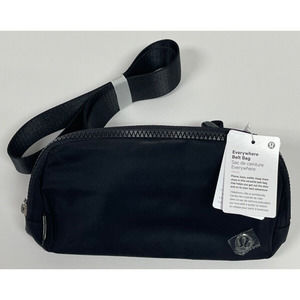 Lululemon Everywhere Belt Bag BLACK 1L New With Tags LU9AX2S 7.5" x 2" x 5"